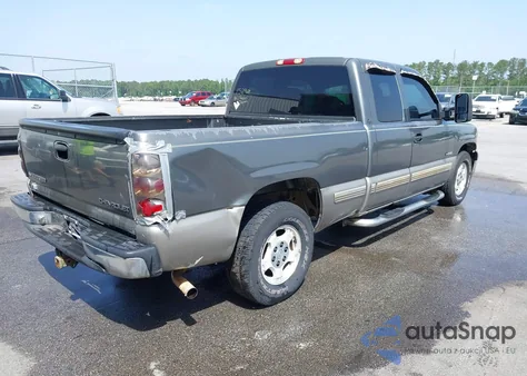 2002 Chevrolet Silverado 1500 Ls from USA, damaged, VIN 2GCEC19T621152968